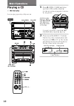 Preview for 10 page of Sony MHC-W550 Operating Instructions Manual