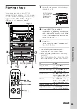 Preview for 15 page of Sony MHC-W550 Operating Instructions Manual