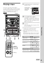 Предварительный просмотр 15 страницы Sony MHC-W550 Operating Instructions Manual