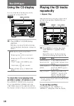 Предварительный просмотр 18 страницы Sony MHC-W550 Operating Instructions Manual