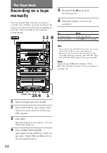 Preview for 22 page of Sony MHC-W550 Operating Instructions Manual