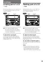 Предварительный просмотр 25 страницы Sony MHC-W550 Operating Instructions Manual