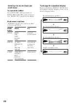 Preview for 28 page of Sony MHC-W550 Operating Instructions Manual