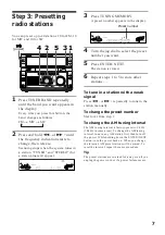 Preview for 7 page of Sony MHC-W555 Operating Instructions Manual