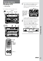 Предварительный просмотр 11 страницы Sony MHC-W555 Operating Instructions Manual