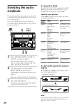 Preview for 28 page of Sony MHC-W555 Operating Instructions Manual