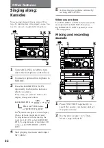 Preview for 32 page of Sony MHC-W555 Operating Instructions Manual