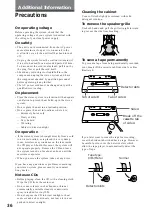 Предварительный просмотр 36 страницы Sony MHC-W555 Operating Instructions Manual