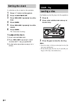 Preview for 8 page of Sony MHC-WZ5 Operating Instructions Manual
