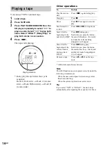 Предварительный просмотр 16 страницы Sony MHC-WZ5 Operating Instructions Manual