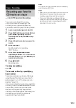 Preview for 17 page of Sony MHC-WZ5 Operating Instructions Manual