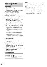 Preview for 18 page of Sony MHC-WZ5 Operating Instructions Manual