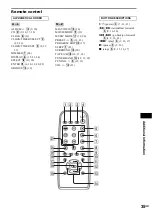 Предварительный просмотр 35 страницы Sony MHC-WZ5 Operating Instructions Manual