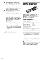 Preview for 10 page of Sony MHC-WZ80D Operating Instructions Manual