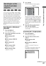 Предварительный просмотр 21 страницы Sony MHC-WZ80D Operating Instructions Manual