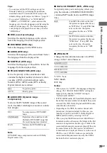 Preview for 25 page of Sony MHC-WZ80D Operating Instructions Manual