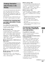 Preview for 51 page of Sony MHC-WZ80D Operating Instructions Manual