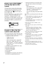 Preview for 6 page of Sony MHC-WZ88D Operating Instructions Manual