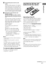 Preview for 11 page of Sony MHC-WZ88D Operating Instructions Manual
