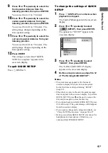 Preview for 15 page of Sony MHC-WZ88D Operating Instructions Manual
