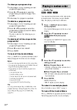 Preview for 22 page of Sony MHC-WZ88D Operating Instructions Manual