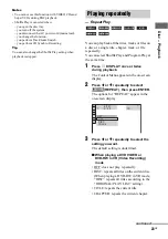 Preview for 23 page of Sony MHC-WZ88D Operating Instructions Manual