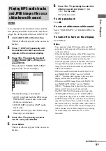 Preview for 33 page of Sony MHC-WZ88D Operating Instructions Manual