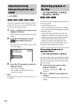 Preview for 46 page of Sony MHC-WZ88D Operating Instructions Manual