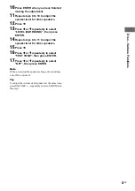 Preview for 57 page of Sony MHC-WZ88D Operating Instructions Manual