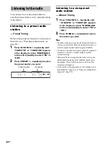 Preview for 60 page of Sony MHC-WZ88D Operating Instructions Manual