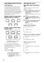 Preview for 70 page of Sony MHC-WZ88D Operating Instructions Manual