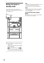 Предварительный просмотр 10 страницы Sony MHC-ZX10 - Mini Hifi Component System Operating Instructions Manual