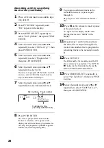 Предварительный просмотр 28 страницы Sony MHC-ZX10 - Mini Hifi Component System Operating Instructions Manual