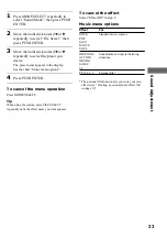 Preview for 33 page of Sony MHC-ZX10 - Mini Hifi Component System Operating Instructions Manual