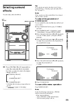 Preview for 35 page of Sony MHC-ZX10 - Mini Hifi Component System Operating Instructions Manual