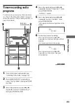 Preview for 43 page of Sony MHC-ZX10 - Mini Hifi Component System Operating Instructions Manual