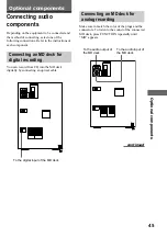 Preview for 45 page of Sony MHC-ZX10 - Mini Hifi Component System Operating Instructions Manual