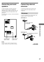 Preview for 47 page of Sony MHC-ZX10 - Mini Hifi Component System Operating Instructions Manual