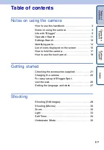 Preview for 8 page of Sony MHS-TS22 Handbook