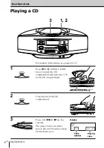 Preview for 4 page of Sony MINIDISC ZS-M35 Operating Instructions Manual