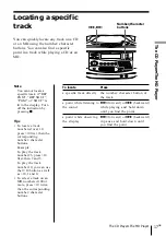 Preview for 17 page of Sony MINIDISC ZS-M35 Operating Instructions Manual