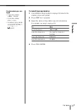 Preview for 23 page of Sony MINIDISC ZS-M35 Operating Instructions Manual