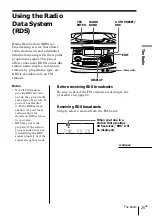 Preview for 25 page of Sony MINIDISC ZS-M35 Operating Instructions Manual