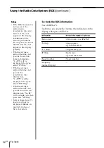 Preview for 26 page of Sony MINIDISC ZS-M35 Operating Instructions Manual