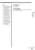 Preview for 39 page of Sony MINIDISC ZS-M35 Operating Instructions Manual