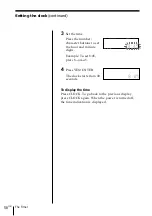 Preview for 58 page of Sony MINIDISC ZS-M35 Operating Instructions Manual