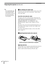 Preview for 66 page of Sony MINIDISC ZS-M35 Operating Instructions Manual