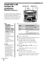 Preview for 120 page of Sony MINIDISC ZS-M35 Operating Instructions Manual