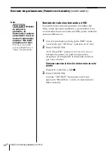 Preview for 126 page of Sony MINIDISC ZS-M35 Operating Instructions Manual