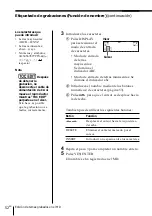 Preview for 134 page of Sony MINIDISC ZS-M35 Operating Instructions Manual